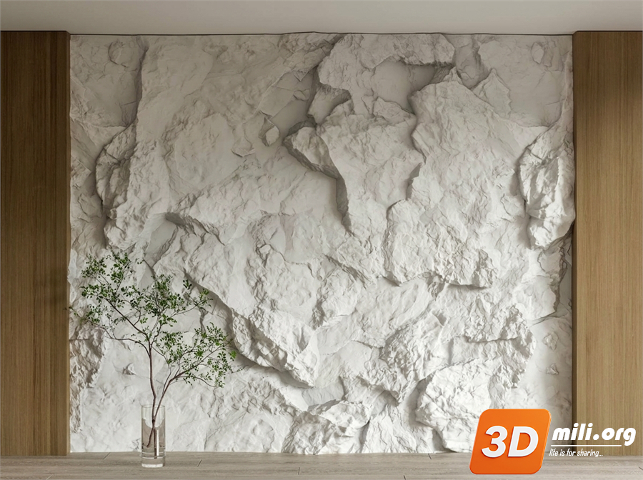 Stone Wall Skp Files